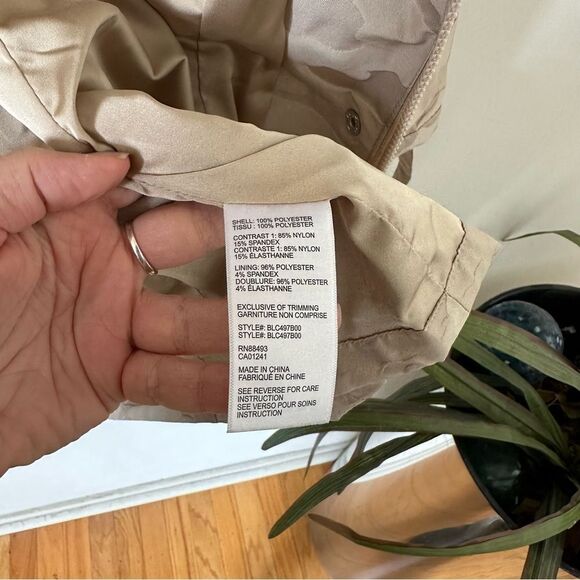 Blanc Noir Camo Anorak Rain Jacket Size S - Picture 11 of 14